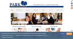 Desktop Screenshot of parkmedischcentrum.nl